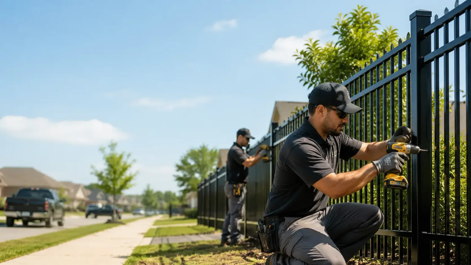 Metal Fence Installation in Coin, IA